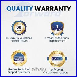 08125A 5 Bench Vise with Anvil, 360° Swivel Base Heavy Duty