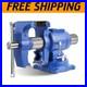08125A 5 Swivel Base Bench Vise, 360-Degree Rotation