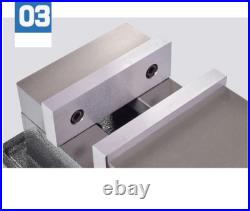 100mm CNC Vise Milling Machine Lockdown Vise with Swivel Base 4