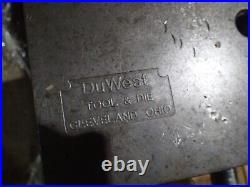 12 Metal Shaper Vise with Swivel Base Jaws Open 13-1/4 Machinist Milling (#2)