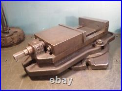 #150 6 Mill Milling Vise with Swivel Base Jaws Open 4-3/4 Used Good Condition