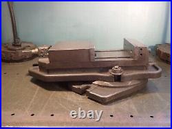 #150 6 Mill Milling Vise with Swivel Base Jaws Open 4-3/4 Used Good Condition