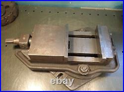 #150 6 Mill Milling Vise with Swivel Base Jaws Open 4-3/4 Used Good Condition