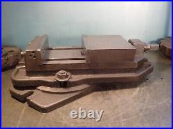 #150 6 Mill Milling Vise with Swivel Base Jaws Open 4-3/4 Used Good Condition