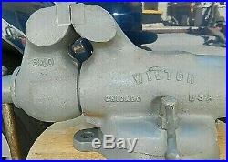 1940's Wilton 940 WE Machinist Bullet Bench Vise Swivel Base 4 Machinist