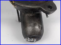 1958 Wilton 9350 Bullet Vise 3-1/2 Jaws with Swivel Base vintage damaged resto