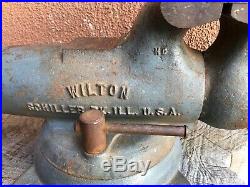 1970 4 WILTON Bullet Vise Schiller Phill USA swivel base