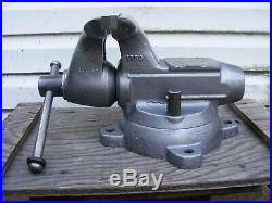 1975 WILTON/SNAP ON 1750 5 Tradesman Swivel Base Bullet Vise Reconditioned