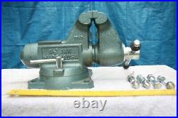 2015 Wilton 4.5 Tradesman Vise with Swivel Base Model 1745 Made in USA Vice