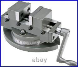 2/50mm MINI SELF CENTERING VICE WITH SWIVEL BASE