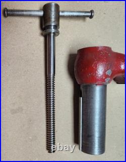 2 Wilton Baby Bullet Vise 1945 model with full swivel base and raised anvil