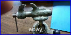 2 Wilton Baby Bullet Vise with Powrarm Junior and Swivel Base