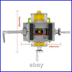2 in 1 Milling Drilling Precision Vise Swivel Base Table Aluminium Alloy Compoun