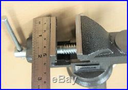 2'' inches Jaws Table Bench Top Vise Vice Swivel Base with Anvil
