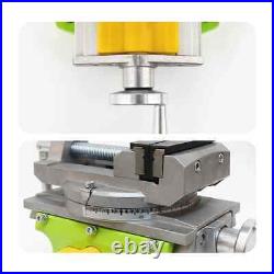 2in1 Milling Drilling Vise Swivel Base Table Aluminium Alloy Compound Worktable