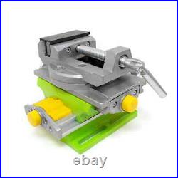 2in1 Milling Drilling Vise Swivel Base Table Aluminium Alloy Compound Worktable