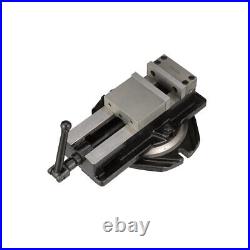 3900-2102 Pro-Series Heavy Duty Milling Vise with Swivel Base, 4 Jaw Width