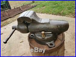3-1/2 Wilton Vise with Swivel Base Machinist Bullet Vice 835 Chicago 3.5 350S