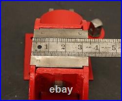 3-3/8 Schum Vise with Serrated Jaws & Swivel Base Bench Mechanic Vice Milhoff