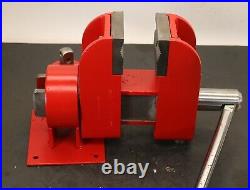 3-3/8 Schum Vise with Serrated Jaws & Swivel Base Bench Mechanic Vice Milhoff