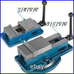3-6 Bench Clamp Lock Vise with/without Swivel Base Hardened Metal CNC Secure
