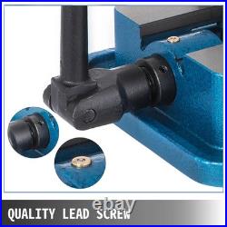 3 Inch 5 Inch Jaw Width Milling Vise Heavy Duty High Precision Swiveling Base