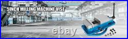 3 Inch 5 Inch Jaw Width Milling Vise Heavy Duty High Precision Swiveling Base