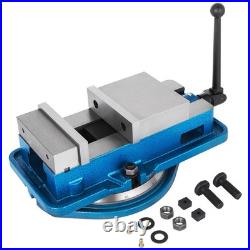 3 Inch 5 Inch Jaw Width Milling Vise Heavy Duty High Precision Swiveling Base