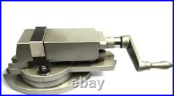3-Inch (75 mm) Cast Iron Swivel Milling Vise with Precision Hardened Alloy Steel