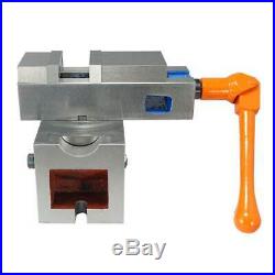 3 Jaw Width Simple Universal Angle Milling Machine Vise With Swivel Base