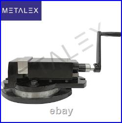 3 Milling Machine Vise Plain Vice 75mm Swivel Base Precision Heavy Duty USA