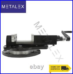 3 Milling Machine Vise Plain Vice 75mm Swivel Base Precision Heavy Duty USA