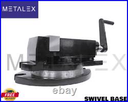 3 Precision Milling Machine Vise Heavy Duty Swivel Base Workholding US STOCKIST