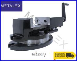 3 Precision Milling Machine Vise Heavy Duty Swivel Base Workholding US STOCKIST