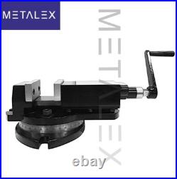 3 Precision Milling Machine Vise Heavy Duty Swivel Base Workholding US STOCKIST
