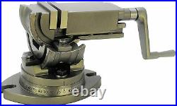 3 Way Angular Vice 2 / 50 MM Titling Type With Swivel Base 90°Vertical Indexing