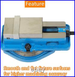 3 X 2.95 Precision Mill Vise with Swivel Base for CNC Milling Machines