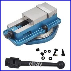 3 x 2.95 Precision Mill Vise Anti-Jaw Lifting WithSwivel Base, Lockdown CNC Mil