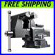 4.5 Inch Heavy-Duty Bench Vise with 210° Swivel Base Perfect for Professionals