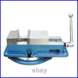 4 ANG-LOCK Milling Machine Precision Vise with Swivel Base Drilling Bench Clamp