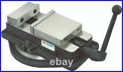 4 Angle-Locking Milling Vise with Swivel Base (Vertex VA-4), Made in Taiwan