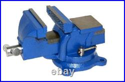 4 Bench Vise with Anvil Swivel Locking Base Table top Clamp Heavy Duty Vice