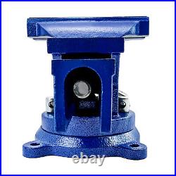 4 Inch Bench Vise with Anvil 360 ° Swivel Locking Base Bench Vice Table Top Clamp