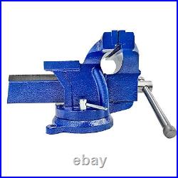 4 Inch Bench Vise with Anvil 360 ° Swivel Locking Base Bench Vice Table Top Clamp