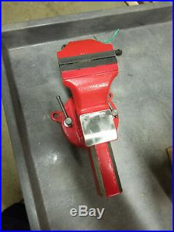 4 Inch Vise. Yost Heavy Fsv-4 Duty Steel Swivel Base