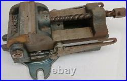 4 Industrial Palmgren adjustable 90 degree angle vise with degreed & swivel base