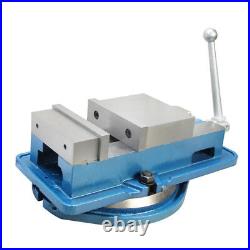 4 x 1-1/4 Lock Down Precision Milling Machine Vise with Swivel Base