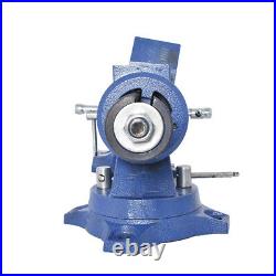 5In Heavy Swivel Multi-Purpose Rotating Bench Vise 360 Degrees Rotation