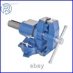 5Inch Heavy Swivel Multi-Purpose Rotating Bench Vise 360 Degrees Rotation US