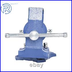 5Inch Heavy Swivel Multi-Purpose Rotating Bench Vise 360 Degrees Rotation US